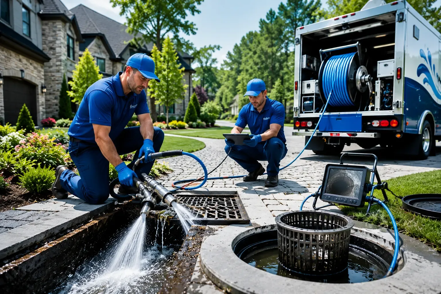 Local outdoor drain cleaning professionals in Many, LA