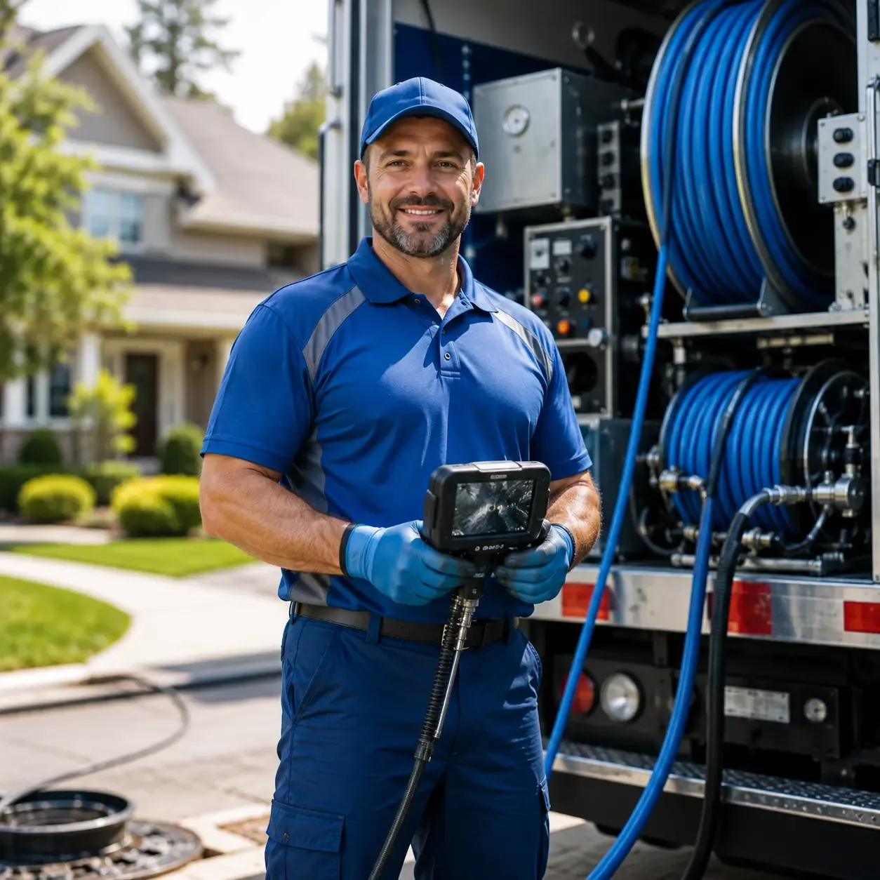Local outdoor drain cleaning specialists in Many, LA